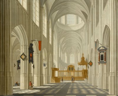 Interior of a Church by Daniel de Blieck